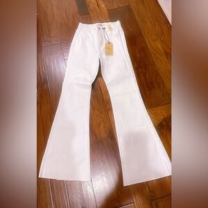 Vibrant Women's Bell Bottom High Waist Fitted Denim